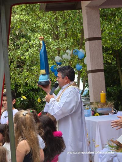 Rio Bonito do IguaÃ§u - Festa N.S. Aparecida atraÃ­ FiÃ©is em Barra Mansa do IguaÃ§u